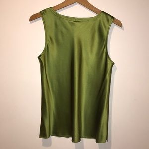 Eileen Fisher Tops - Eileen Fisher | Green 100% Silk Sleeveless Top M Eileen Fisher Tops - Eileen Fisher | Green 100% Silk Sleeveless Top M